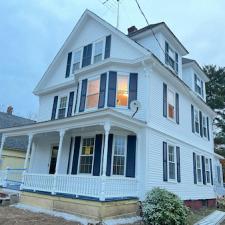 Beautiful Exterior House Painting Job in Northfield, NH