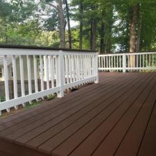 Giving a Fresh Coat to an Old Deck in Hudson, NH